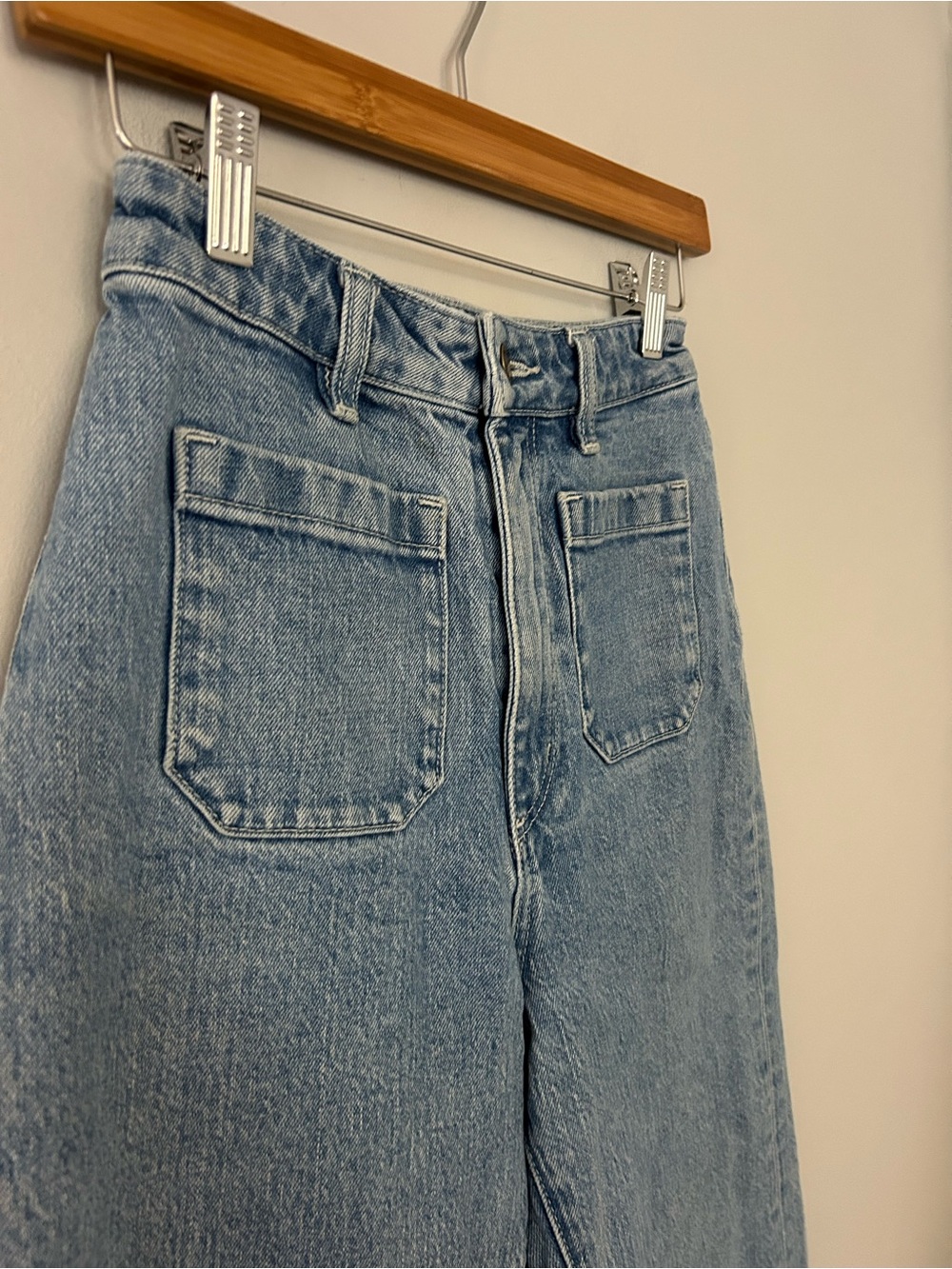 Rolla's Sailor High Rise Crop Wide Leg Jeans Size 25 - Picture 5 of 8